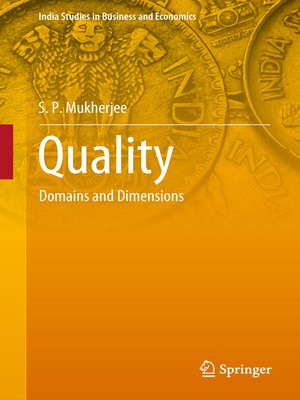 cover image of Quality